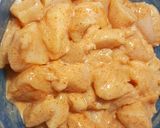 A picture of step 1 of KFC Style Popcorn Chicken !.