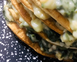 Foto del paso 5 de la receta: 🥞ROGELITOS🥞RELLENOS CON 🥬ACELGA🥬 Y SALSA BLANCA CREMOSA SABOR 🧀QUESO🧀