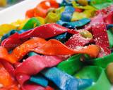 Rainbow spaghetti/pasta#familyfriendly recipe step 15 photo