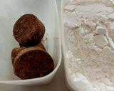 Foto langkah ke 1 dari resep Bubur Sagu Gula Aren.