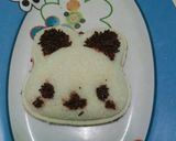 Foto langkah ke 7 dari resep Bekal Sekolah Khansa : Roti Tawar Kelinci.