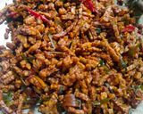 Foto langkah ke 6 dari resep Kering Tempe Bumbu Iris.