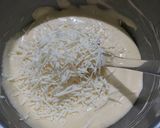 Foto langkah ke 5 dari resep Bolu Hongkong Keju Almond.