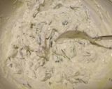 A picture of step 3 of Ricotta, spinach and pancetta pie.