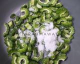 Foto langkah ke 1 dari resep Tumis Pare Tempe Pedas (anti pahit).