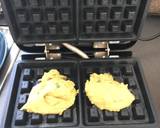Gaufres salées à l’avocat étape de la recette 6 photo
