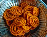 A picture of step 3 of Rice - Wheat Flour Chakri.