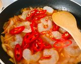 Foto langkah ke 2 dari resep Tumis Udang Simple.