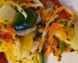 Pas rețetă Salată de cartofii cu legume 2 fotografie