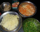 A picture of step 1 of Pav bhaji paratha.