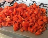 Une image de l'étape 3 de Poulet aux tomates et moutarde de Dijon.