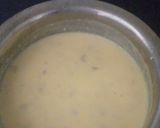 A picture of step 2 of Milk jelly in custard.