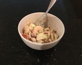 A picture of step 3 of Shrimp and Cucumber Salad Lettece Wraps.