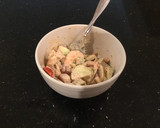 A picture of step 3 of Shrimp and Cucumber Salad Lettece Wraps.