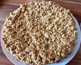 Foto del passaggio 12 della ricetta 124 • Sbriciolata ripiena di mele caramellate con crema leggera 🍎