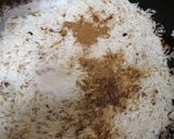 A picture of step 2 of Tarka rice🍚.