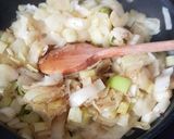 Une image de l'étape 2 de °Gratin de pâtes au saumon°.