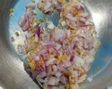 A picture of step 3 of Breadvada or Aloo bonda.