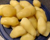 Une image de l'étape 1 de Salade de pomme de terre au thon.