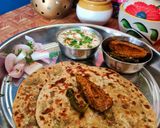 सत्तू का पराठा और रायता Sattu Paratha Aur Raita रेसिपी चरण 8 फोटो