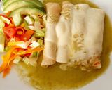 Foto del paso 4 de la receta: Enchiladas verdes