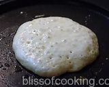 A picture of step 6 of Fluffy Eggless Pancakes.