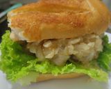 Foto del paso 9 de la receta: Sándwich de pollo y cebollas grilladas🥪🧀🍗