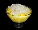 Foto langkah ke 6 dari resep Jus Mangga Topping Buah Lontar.