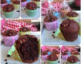 Foto langkah ke 3 dari resep Triple Chocolate muffin.