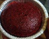 A picture of step 14 of Creamy red velvet cupcakes (without oven).