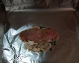Foto del paso 1 de la receta: Pechuga de pollo en papillote
