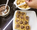 Hình bước làm 3 của món Đậu nhồi thịt sốt cà chua