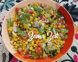 A picture of step 3 of Cold Chana Daal Chaat.