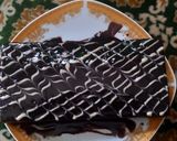 Foto langkah ke 5 dari resep Brownies kukus putih telur choco ganache.