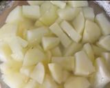 A picture of step 2 of French bean's stew.