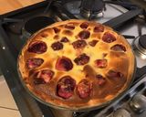 Une image de l'étape 7 de Tarte aux pêches de vigne pâte brisée aux deux laits.