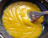 A picture of step 2 of Ice Halwa / Mahim Halwa.