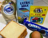 Foto langkah ke 1 dari resep Puding vanila oreo.