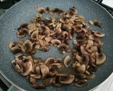 A picture of step 2 of Creamy Ricotta and Mushroom Pasta.