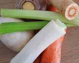 Foto del paso 1 de la receta: Wok de verduras del cocido