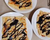 A picture of step 5 of Thai Banana Egg Pancake (Roti Kluai Khai).