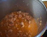 Gombás tejfölös Sertéspörkölt puliszkával recept fázis 5 fotója