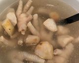 A picture of step 1 of Two-Dish Dinner with Taro and Chicken.