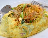 รูปขั้นตอนการทำที่ 13 ของ ผัดวุ้นเส้นห่อไข่