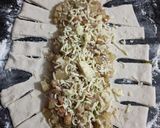 A picture of step 6 of Stuffed chicken braided bread.
