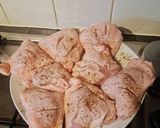 A picture of step 2 of Lemon and Oregano Chicken Tray Bake.