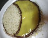 A picture of step 7 of Custard coconut cake.
