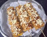 A picture of step 5 of Cheesy Pasta Sticks.