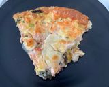 Une image de l'étape 6 de Tarte saumon poireaux blettes mozza.