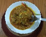 A picture of step 5 of Sponge Gourd Curry.